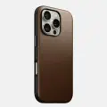Защитный чехол Nomad Modern Leather case для iPhone 16 Pro Brown