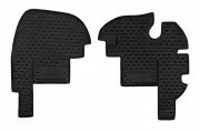 Коврики в салон для УАЗ 2206, 2020-, фургон, 2шт. (полиуретан) арт. ELEMENTA0N056210. F