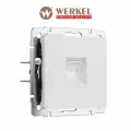 Розетка Ethernet RJ-45 Werkel W1181041 белый IP20