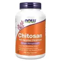 Хитозан + хром, NOW Chitosan 500 mg plus Chromium, 240 капсул, поддерживает здоровый уровень глюкозы и холестерина