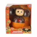 Игрушка-сказочник Чебурашка-неваляшка , 15 сказок, песен и фраз