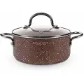 Кастрюля мраморная маленькая RC 50118 Brown