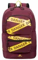 Городской рюкзак, 14л RIVACASE 5421 burgundy red из водоотталкивающей ткани для ноутбука до 13,3 бордовый