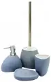 Набор для ванной комнаты аксессуары принадлежности комплект BATH PLUS AZZURRO керамика