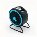 Bluetooth-колонка лазерный проектор звездного неба Млечный путь, 7 режимов на пульте, черная, светильник, атмосферный ночник