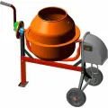 Бетоносмеситель строймаш БСЛ, принудительное смешивание, 63л, 300Вт, 220В