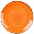 Тарелка 255 мм Пастораль оранжевая набор 2 шт