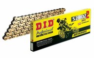 Цепь DID 520DZ2-116 безсальниковая, (замок-защелка)
