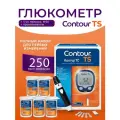 Глюкометр Контур ТС + 5 уп. полосок №50 + ручка прокалыватель Микролет Некст