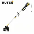 Электрический триммер / электротриммер GET-RS52 Huter (1500 Вт, 8000 об/мин, скашивание леской - 420 мм, ножом - 255 мм, Ø – 2 мм)