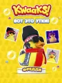 Мягкая игрушка Утка KWAAKS, Квакс, уточка Фредди