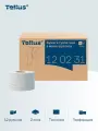Туалетная бумага Tellus Комфорт (ТОРК Advanced) в мини-рулонах, 12 рулонов по 170 метров, 2-слойная, белая, 120231
