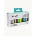 Полимерная глина набор Cernit Nature (Number One+Opaline+Nature), 12 шт*25 г