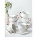 Кофейный сервиз и набор кружек с блюдцами 6 персон 160 мл