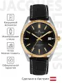 Наручные часы JACQUES LEMANS, золотой, белый, черный, серебряный