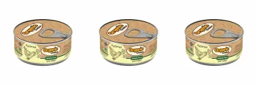 Organic Choice Консервы для собак 100% курица, 100 г, 3 шт