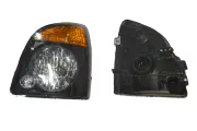 921014F500 Фара передняя левая (черный отражатель) Hyundai Porter 2 (с 2012 по 2020 год), CR, CR921014F500