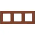 Рамка 3 м какао Etika встроенный монтаж (Legrand), арт. 672573