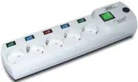 Сетевой фильтр Most ERG, 5 розеток белый, шнур 5м (599876)