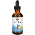 Liquid D-3 K-2 (жидкий витамин Д-3 и К-2) 59 мл (KAL)
