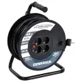 Удлинитель Generica УК40 WKP20-16-04-40-G, 4 розетки, б/з, 16А / 3500 Вт 4 40 м 1.5 кв. мм 370 мм 195 мм 200 мм черный