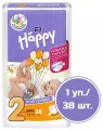 Подгузники детские bella baby Happy Mini для новорожденных, размер 2 (вес 3-6 кг), 38 шт.