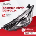 Фара Чанган Алсвин 1 Changan Alsvin 2018-2024 левая линзованная автомобильный фонарь головного света ближний дальний