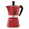 Гейзерная кофеварка Bialetti Moka Express Color 4943 Rossa, 6 чашек, 270 мл