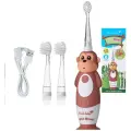Звуковая электрическая зубная щетка Brush-Baby Sonic Обезьяна 0-10 лет