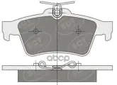 Колод. торм. перед. FORD FOCUS II/III/KUGA II 13-/VOLVO V50/S40 04-/V40 13-/MAZDA 3 04-/09- SCT арт. sp357