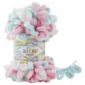Пряжа для вязания Alize Puffy Color 6377, 100 г, 9 м, 5 штук
