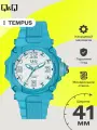 Наручные часы Q&Q, голубой