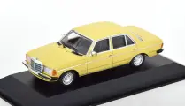 Модель коллекционная MAXICHAMPS Mercedes 230E W123 saloon 1982 creme