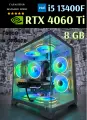 Мощный игровой ПК RTX 4060ti i5 13400f 32gb 1tb ssd m2 Bunker Comp