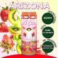 Чай Arizona Киви и Клубника, США, сокосодержащий, 650мл, без ГМО, без искусственных красителей
