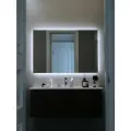 Зеркало GlowMir, с подсветкой 6000K, прямоугольное, 70x90 см