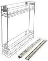 Боковая выдвижная корзина SOLLER 150 мм 470*110*480 мм с полным выдвижением