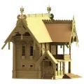 1511 сборная деревянная модель Терем Русского подворья