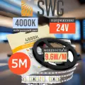Светодиодная лента SWG 9.6Вт 24В нейтральный белый свет 4000К