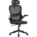 Кресло офисное Defender Varna Черный, класс 2, сетка, подголовн