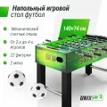 Игровой стол UNIX Line Футбол - Кикер (140х74 cм) Green