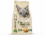 Корм Prime Ever Fresh Meat, для стерилизованных кошек, индейка с рисом, 1.5 кг