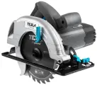 Пила циркулярная TESLA TCS1400 1400Вт 4800об/мин 185x20мм макс. пропил 63мм