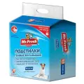 Пеленки для собак впитывающие Mr. Fresh Expert Regular 60х40х22 см 30 шт. 1 шт. 60 см 40 см 22 см белый