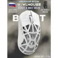 WLMOUSE Beast X Max, игровая мышь, беспроводная, Solid Side, PAW 3950 HS, omron opticals, белый