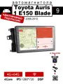 Магнитола Toyota Auris 1 E150 Blade 2006-2012(4ядер,4/64ГБ)