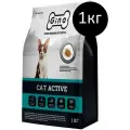 Корм для кошек Gina Active для активных и выставочных кошек 1000 г