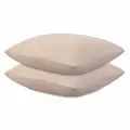 Наволочки 70х70 см из премиального сатина бежевого цвета Essential набор 2 шт Tkano TK25-PC0006