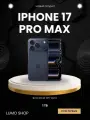 Смартфон, Apple iPhone 17 Pro Max, A19 Pro, 48 Мп, 1ТБ, цвет синий, новый дизайн от apple.