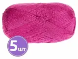 Пряжа Семеновская пряжа A-elita (50), фуксия 5 шт. по 100 г